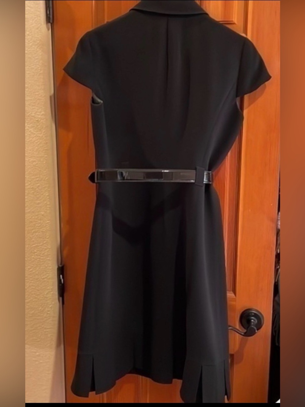 Tahari Classic Double-Breasted Coat Dress - Picture 2 of 6